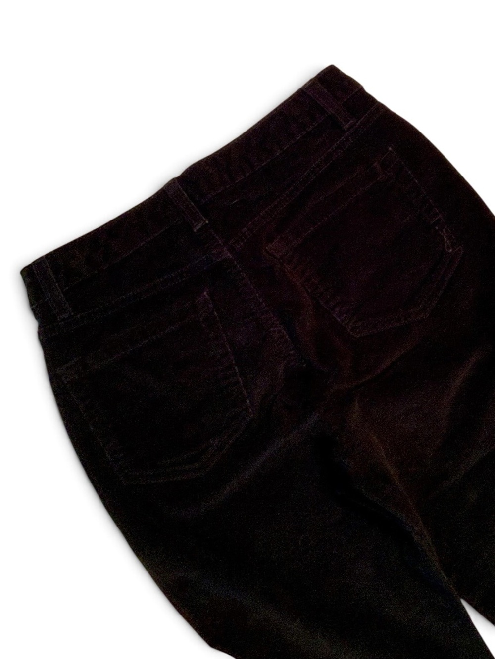 Jones New York Black Sutton Straight Leg Stretch Corduroy Jeans - Picture 4 of 6